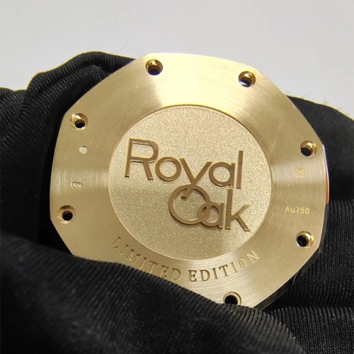 CNC Customized 18K Gold Watch Case For AP 26331BA Fit Cal.1185 Cal.2385 Movement Luxury Watch Parts 
