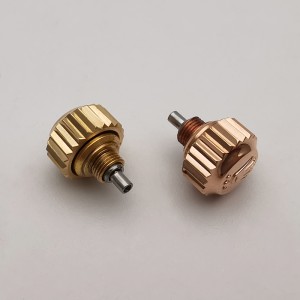18K Solid Gold Watch Crown For Rolex Daytona Aftermarket Watch Parts