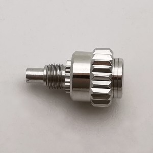 18K Solid White Gold Watch Pusher For Rolex Daytona Aftermarket Watch Parts