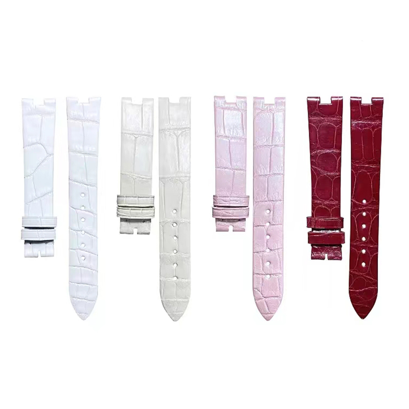Top Genuine Alligator Watch Strap For Cartier BALLON BLEU TANK PASHA RONDE MUST Watches Aftermarket Watch Parts Replacements