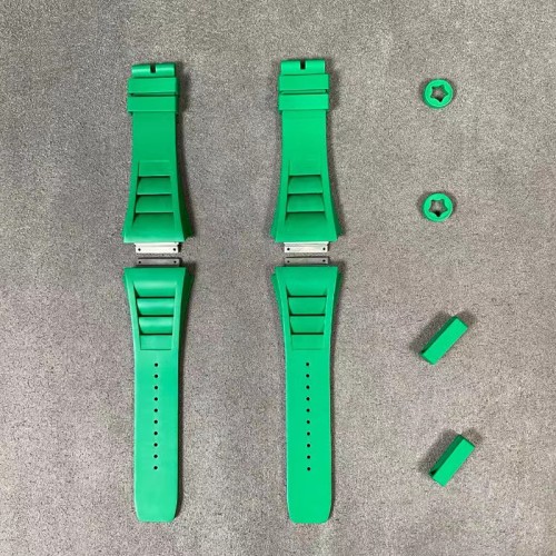 Top Quality Fluorine Rubber Watch Strap For Richard Mille RM30, RM010, RM21, RM55 Aftermarket Watch Parts 