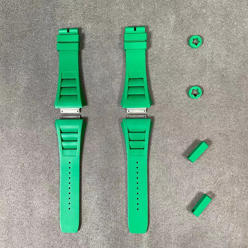 Top Quality Fluorine Rubber Watch Strap For Richard Mille RM30, RM010, RM21, RM55 Aftermarket Watch Parts