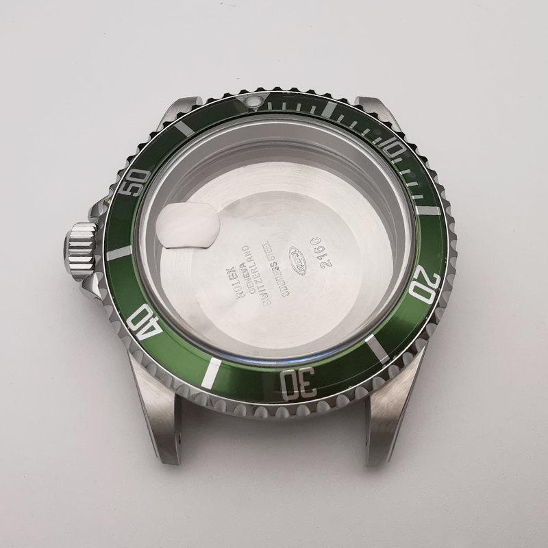 Top 904L Watch Case For Vintage Rolex Submariner 16610LV 40mm Fit to 3135 Movement Aftermarket Watch Parts