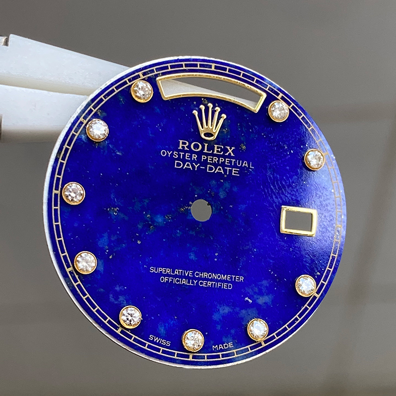 Lapis Lazuli Watch Dial for Rolex Day-Date 18238 118238 18038 Cal.3055 Cal.3155 Aftermarket Watch Parts Lapis Lazuli Watch Dial for Rolex Day-Date 18238 118238 18038 Cal.3055 Cal.3155 Aftermarket Watch Parts