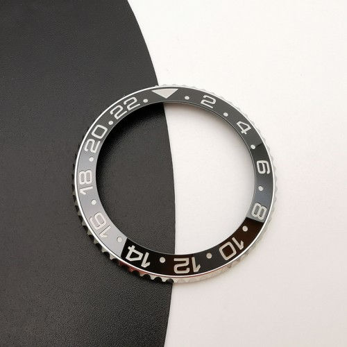 Top Black Watch Bezel For Rolex GMT Master 116710LN Aftermarket Watch Parts 