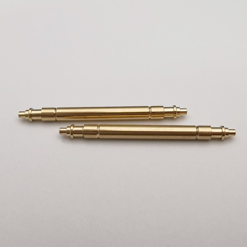 316L Yellow Gold Plating Watch Spring Bars 1.8x20mm For Rolex Daytona Datejust Aftermarket Watch Parts 
