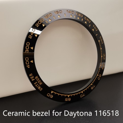 Ceramic Watch Bezel For Rolex Daytona 116518 Aftermarket Watch Replacement 