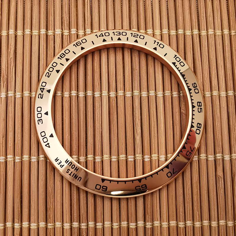 Gold Plating Watch Bezel for Rolex Daytona Aftermarket Watch Parts 