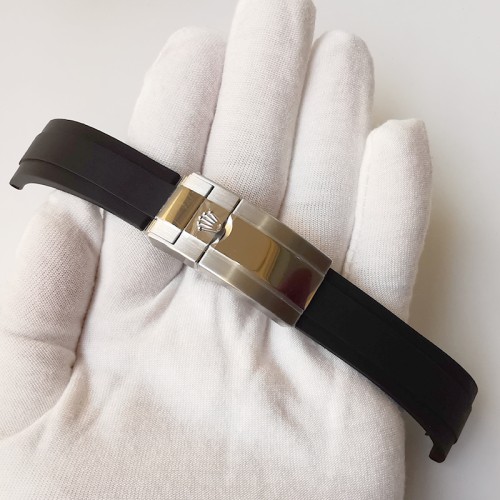 Oysterflex Rubber Watch Strap For Rolex Daytona 20mm Width Aftermarket Watch Parts 