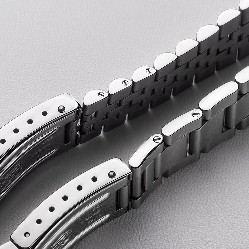 High Quality Jubilee Oyster Watch Bracelet Watch Band For Vintage Rolex Datejust 16014 16234 Plug 20mm Aftermarket Watch Parts