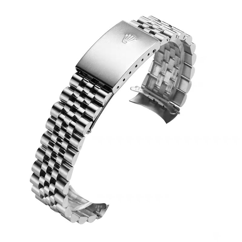 High Quality Jubilee Oyster Watch Bracelet Watch Band For Vintage Rolex Datejust 16014 16234 Plug 20mm Aftermarket Watch Parts