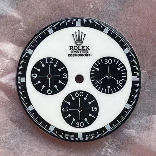 Top Vintage Watch Dial For Rolex Daytona Watches Fit to 4130 Movement Aftermarket Watch Parts 